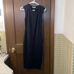Zara sleeveless little black dress size small